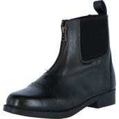 Harry's Horse Botines Hickstead Cremallera de cuero Negro