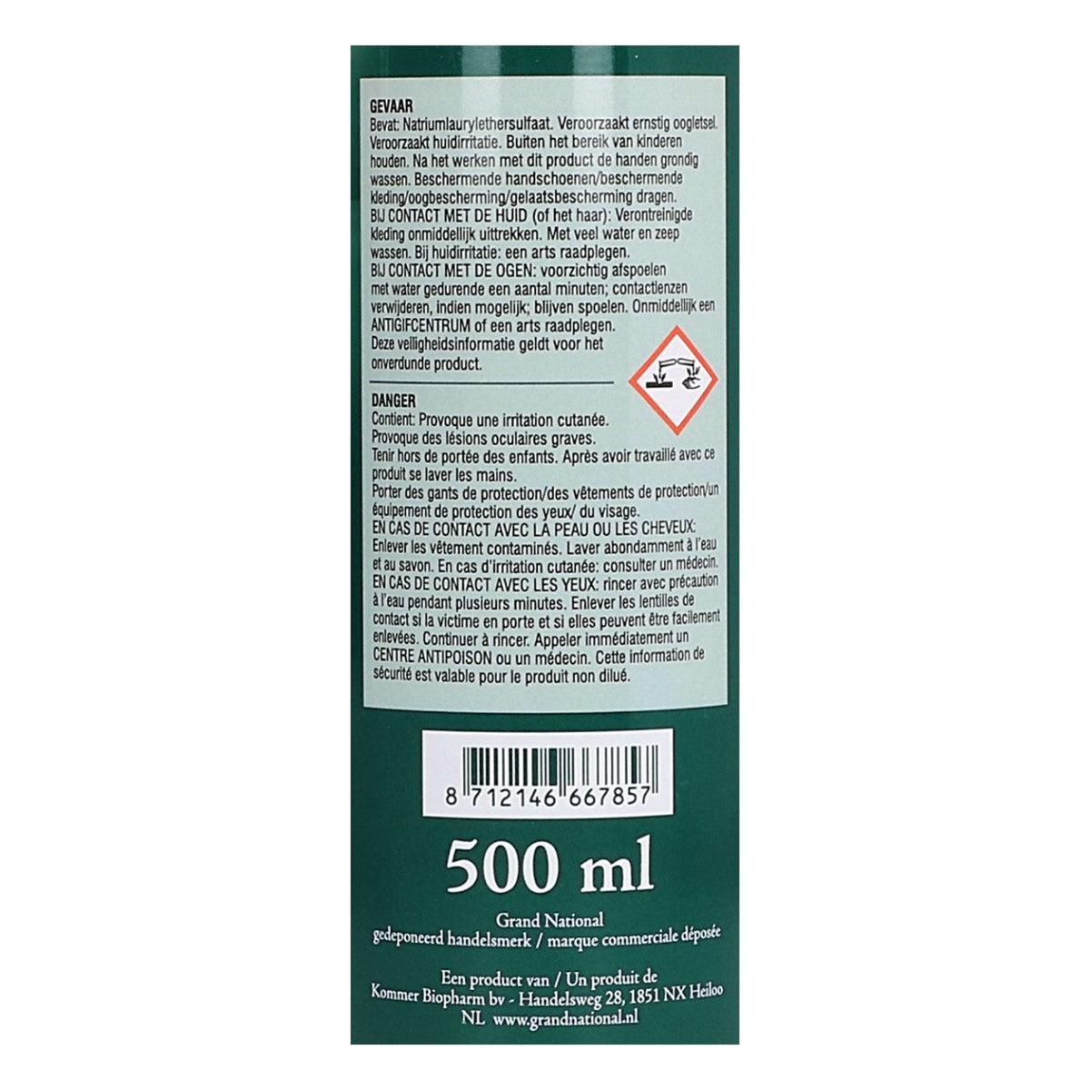 Grand National Champú Colorante Marron