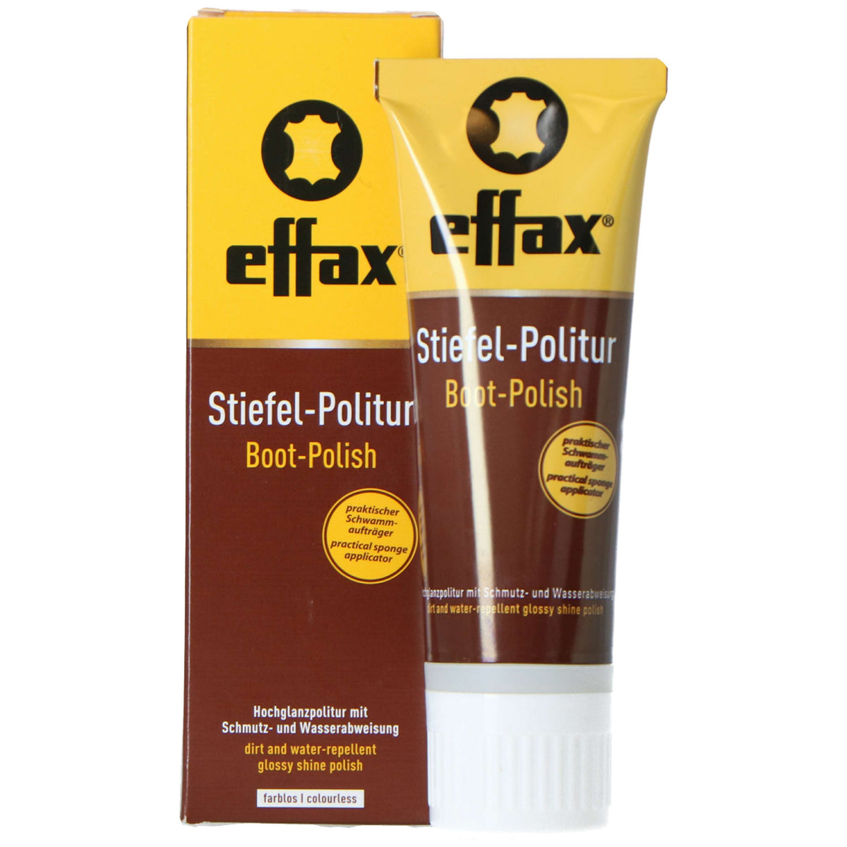 Effax Betún para zapatos Boot Polish Transparente