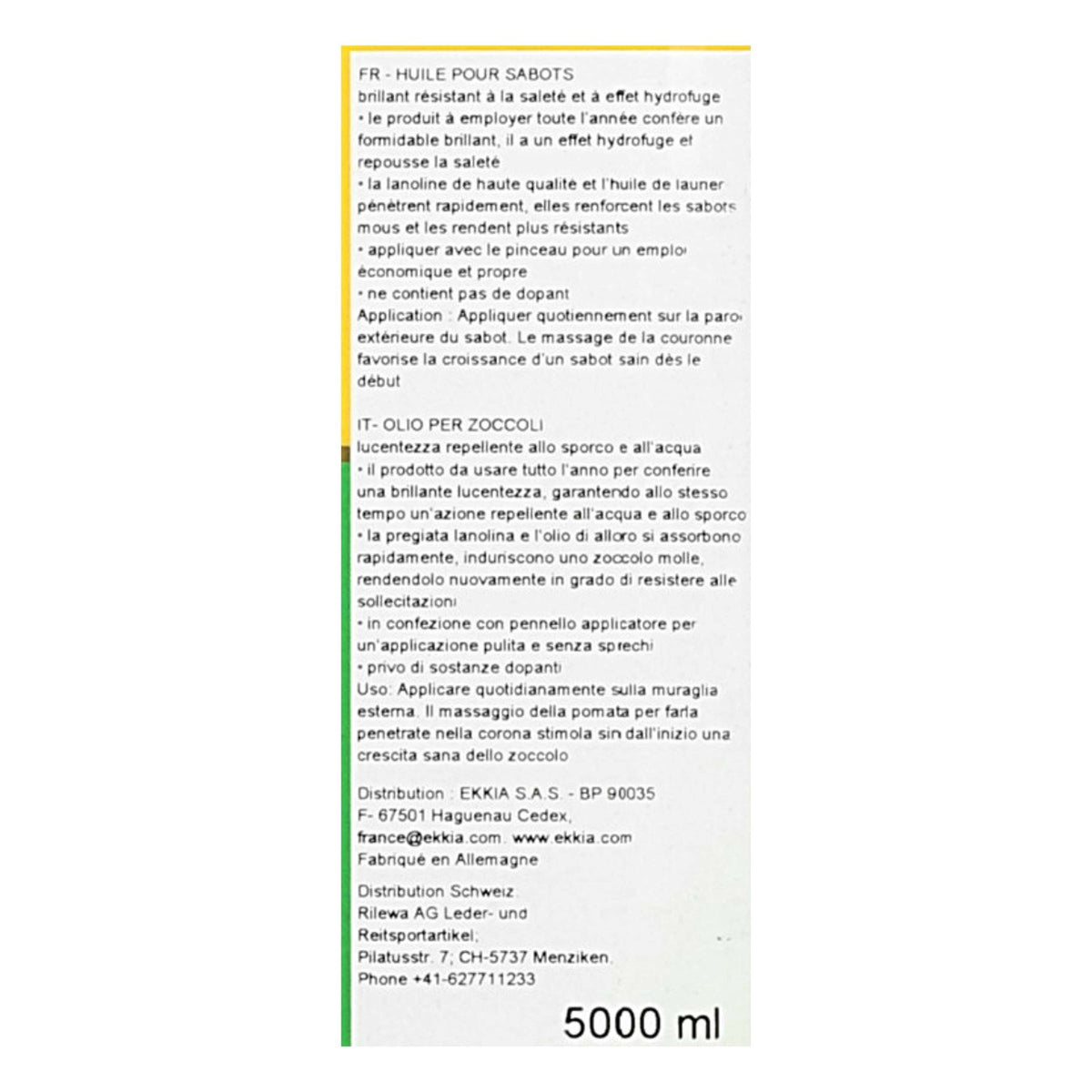 Effol Aceite para Cascos