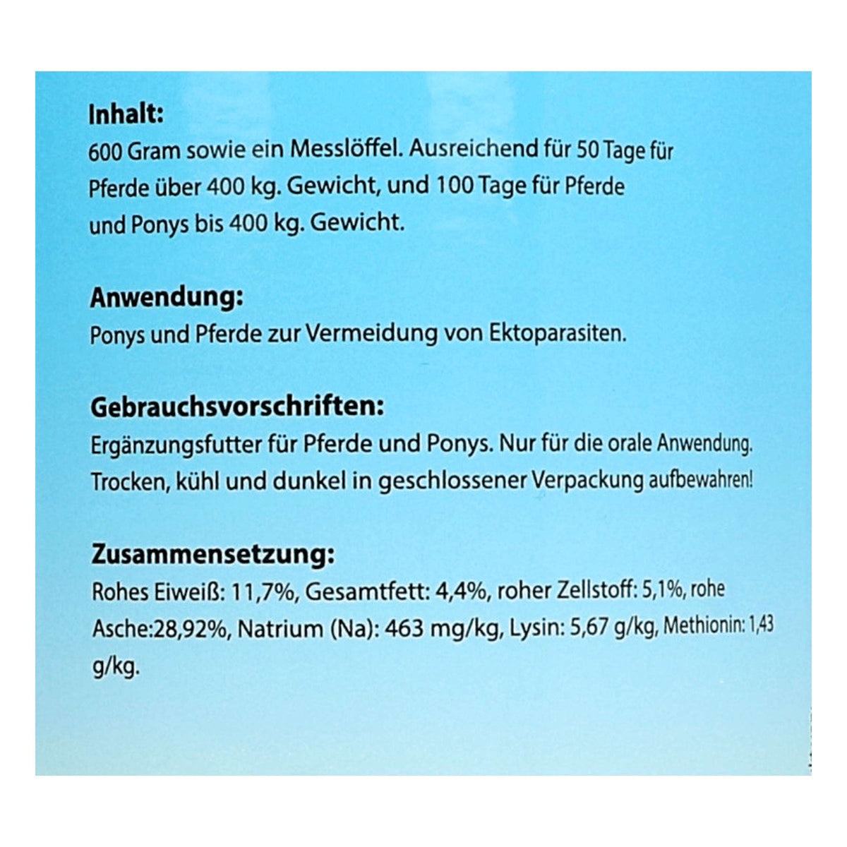 Finecto Producto contra plagas Horse