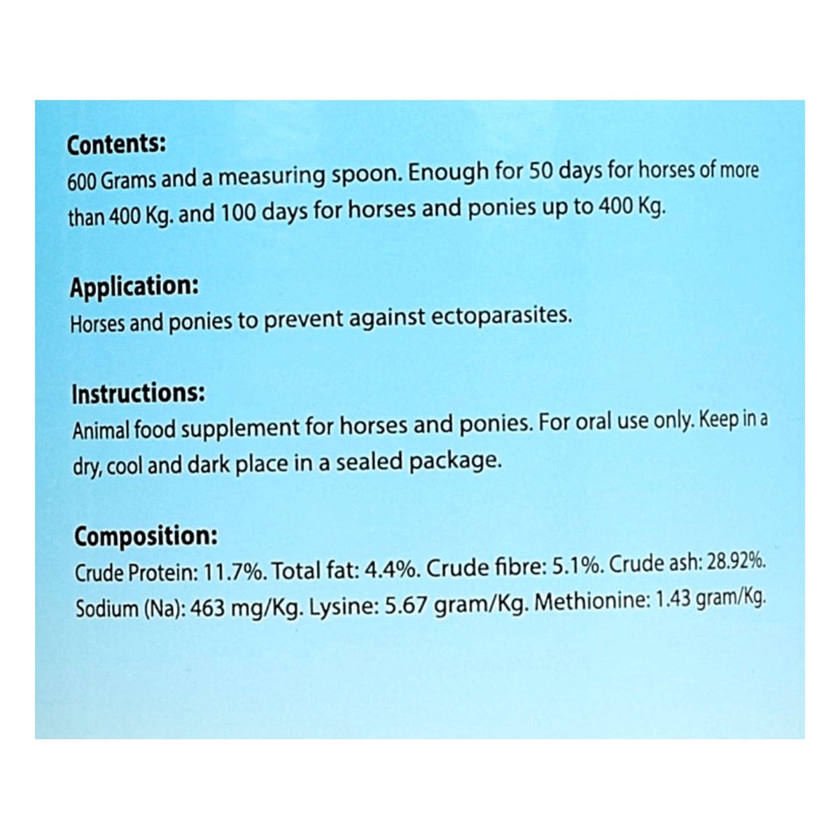 Finecto Producto contra plagas Horse