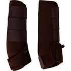 HKM Protectores de piernas Colour Neopreno Suave Marron