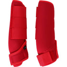 HKM Protectores de piernas Colour Neopreno Suave Rojo