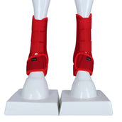 HKM Protectores de piernas Colour Neopreno Suave Rojo