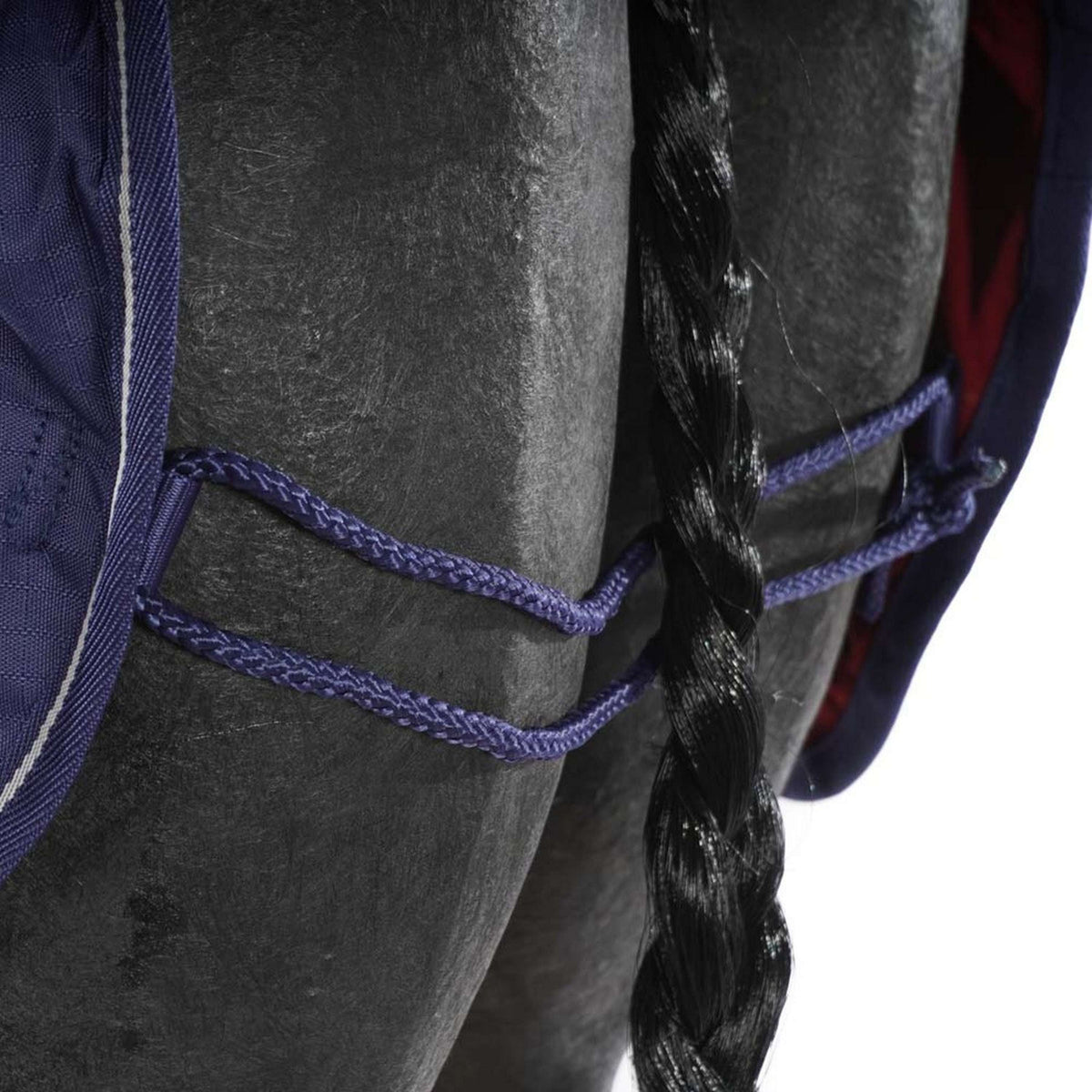 Bucas Quarter Sheet Navy/Plata