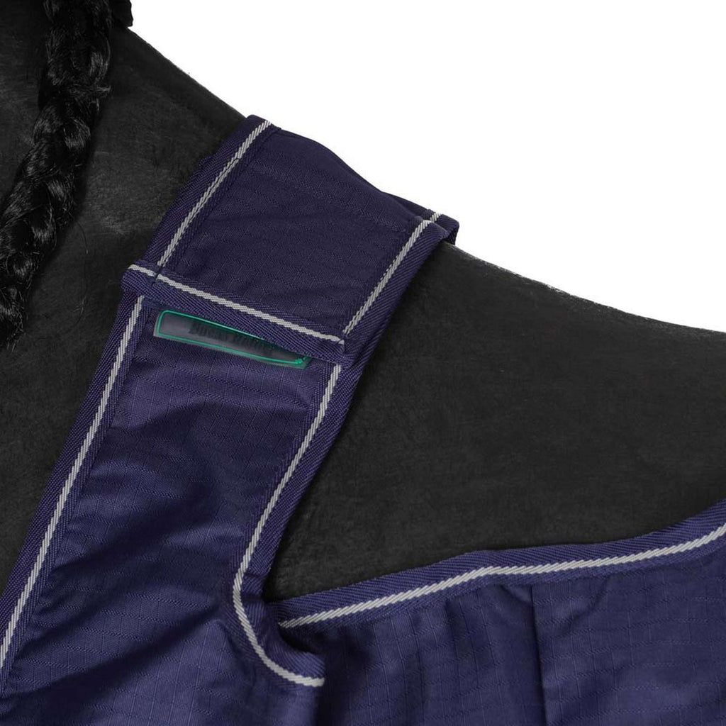 Bucas Riding Rug Navy/Plata