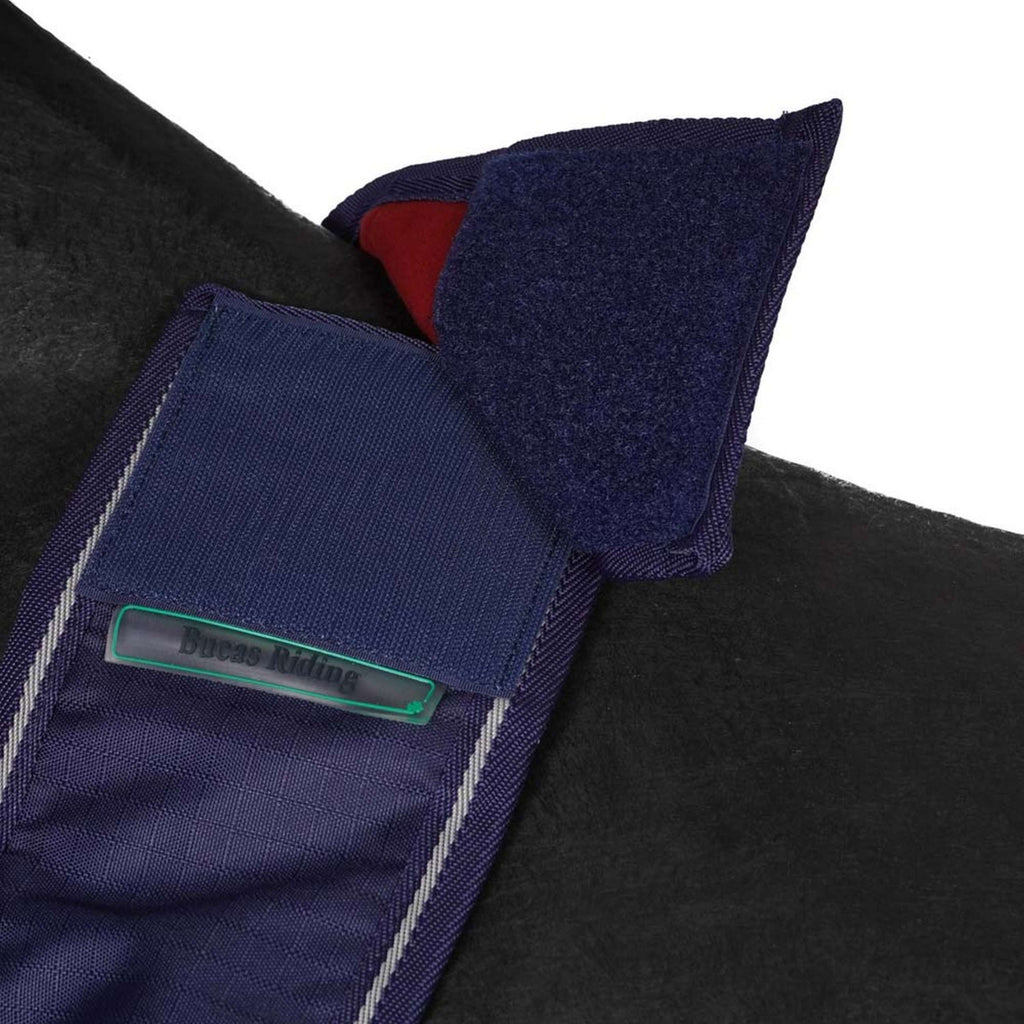 Bucas Riding Rug Navy/Plata