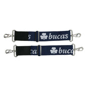 Bucas Internal Surcingle Set Navy/Plata