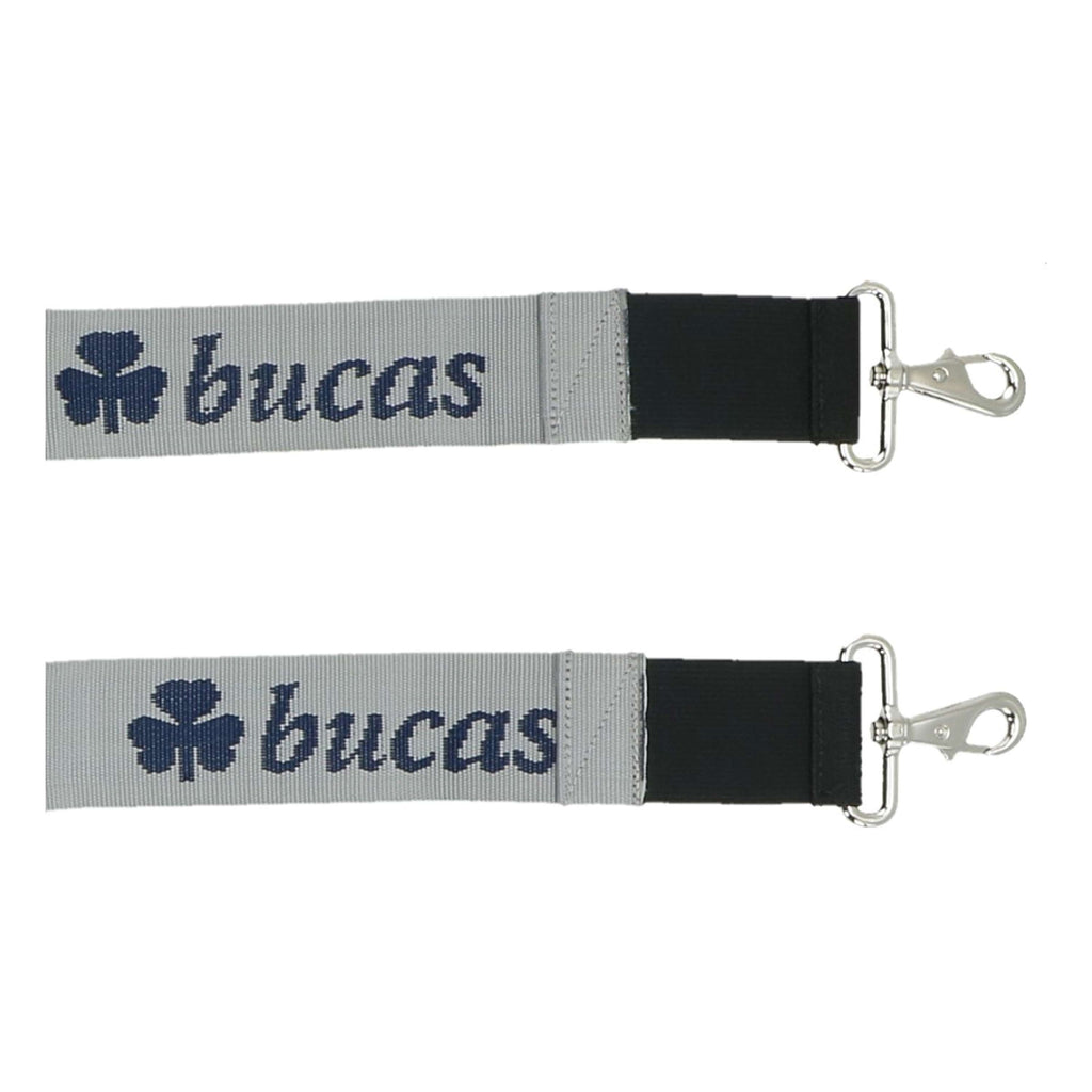 Bucas Internal Surcingle Set Plata/Azul marino