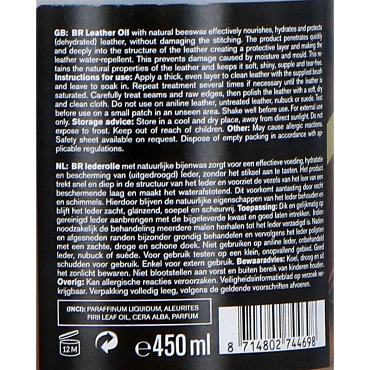 BR Aceite para Cuero