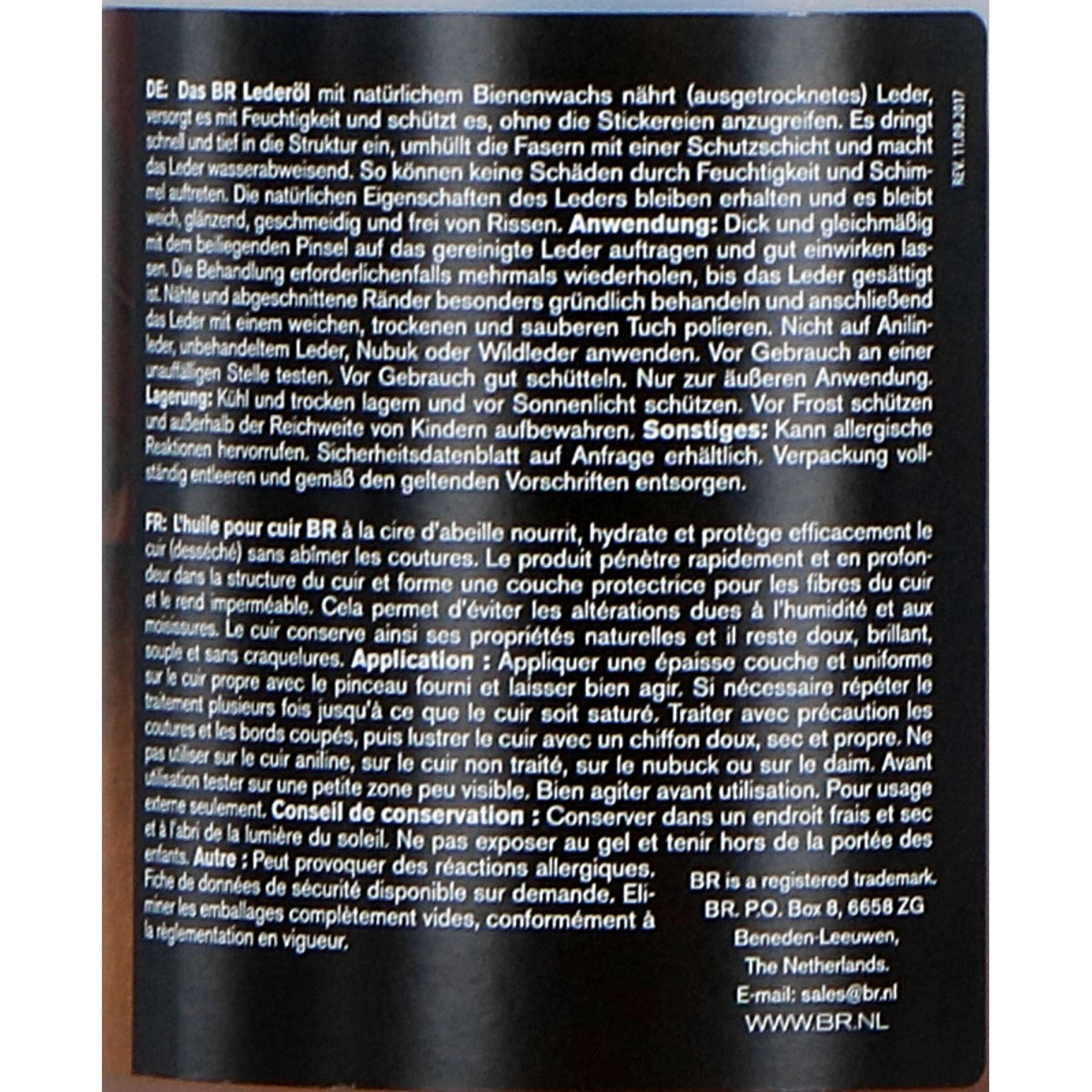 BR Aceite para Cuero