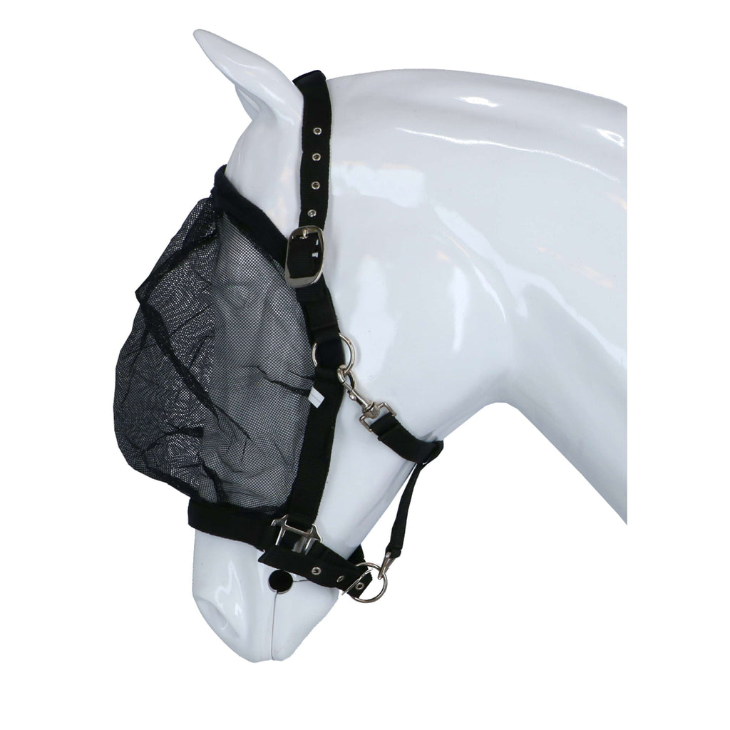 Harry's Horse Máscara para Moscas Collar para la cabeza Negro