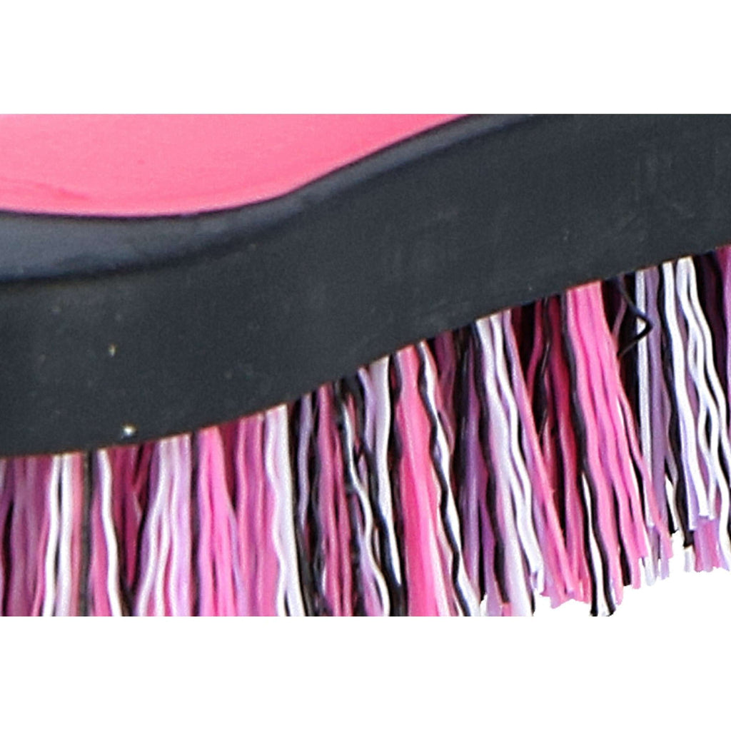 Ezi-groom by Shires Cepillo para cascos Bright Pink