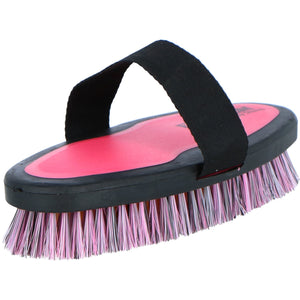 Ezi-groom by Shires Cepillo para el Cuerpo Bright Pink
