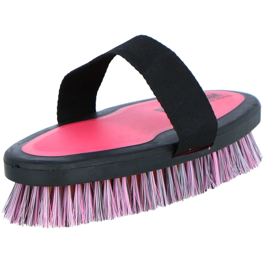 Ezi-groom by Shires Cepillo para el Cuerpo Bright Pink