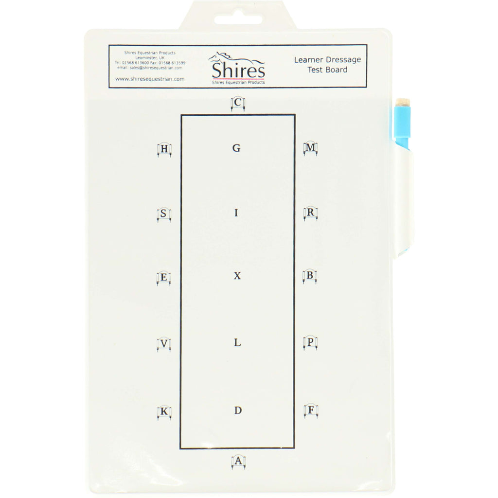 Shires Tabla de prueba de doma Blanco