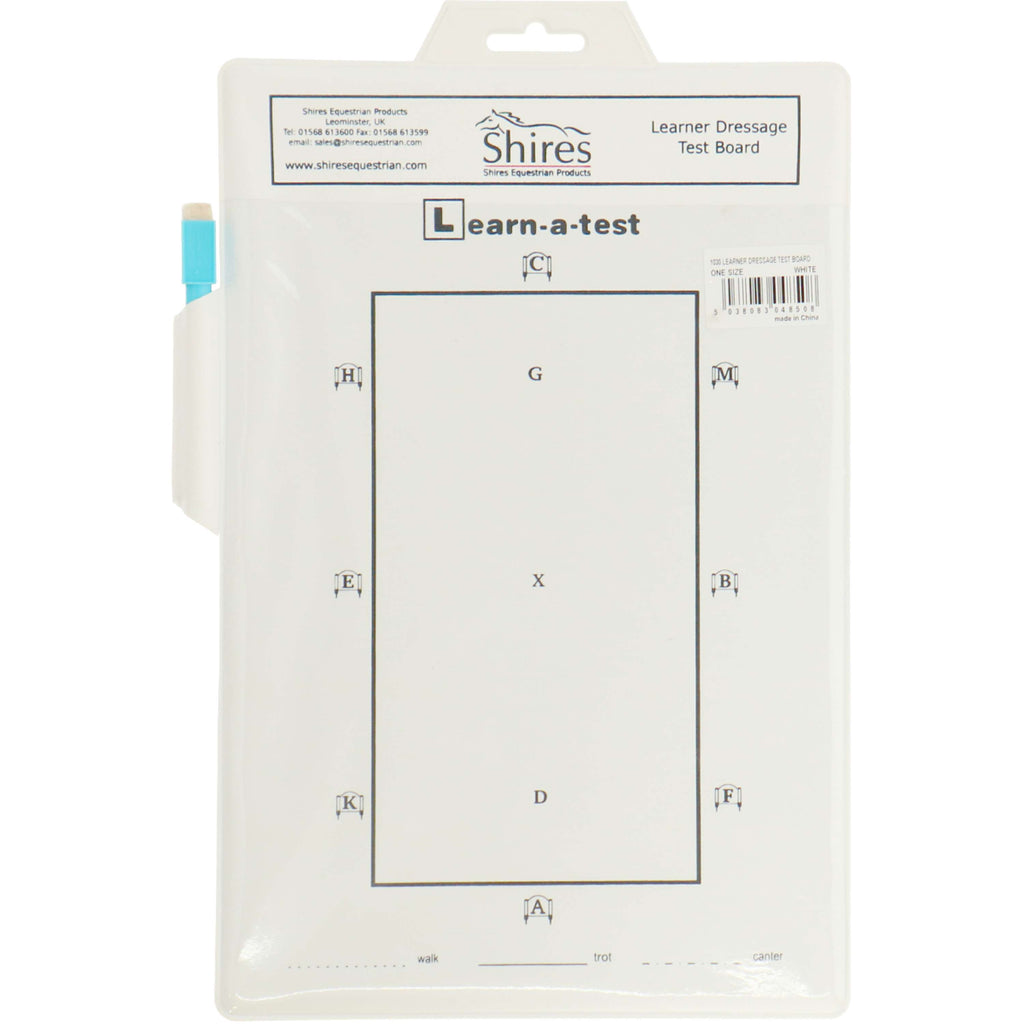 Shires Tabla de prueba de doma Blanco
