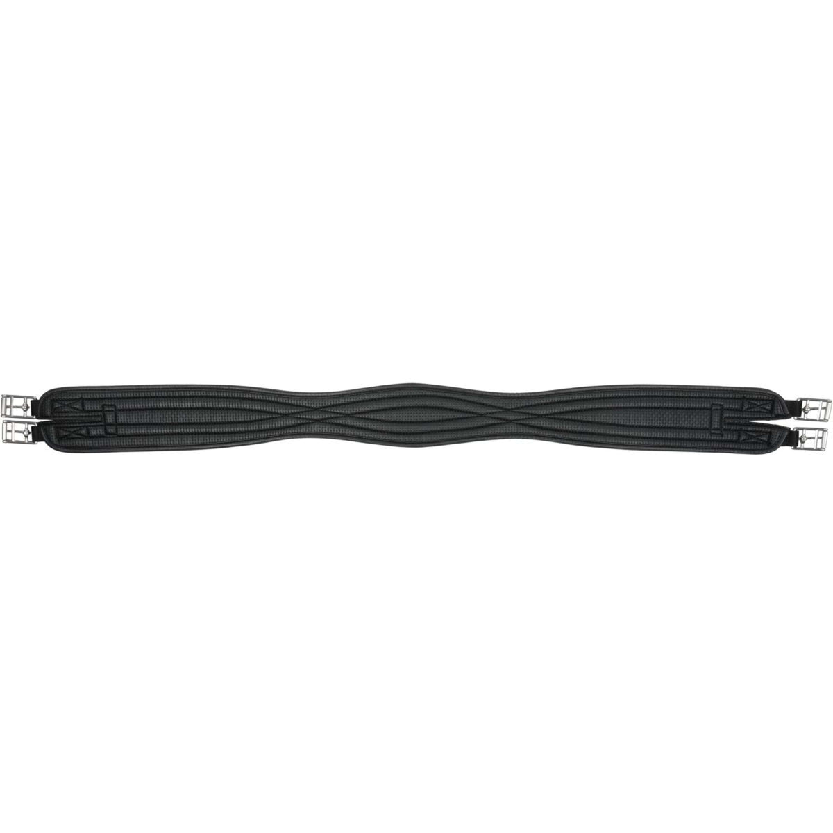 Shires Cincha Preformada Anti Rozaduras Negro