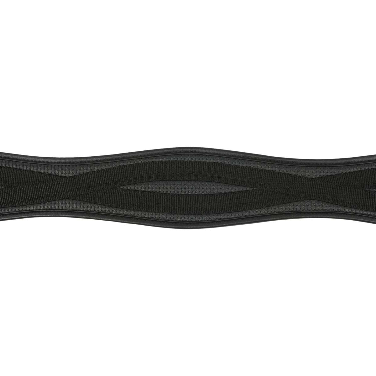 Shires Cincha Preformada Anti Rozaduras Negro