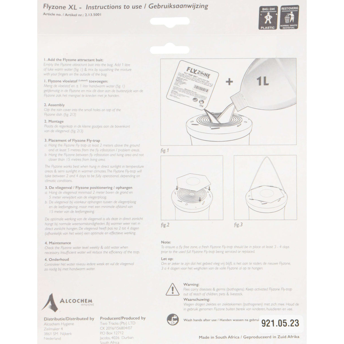 Insective Bolsa Atrapa Moscas XL