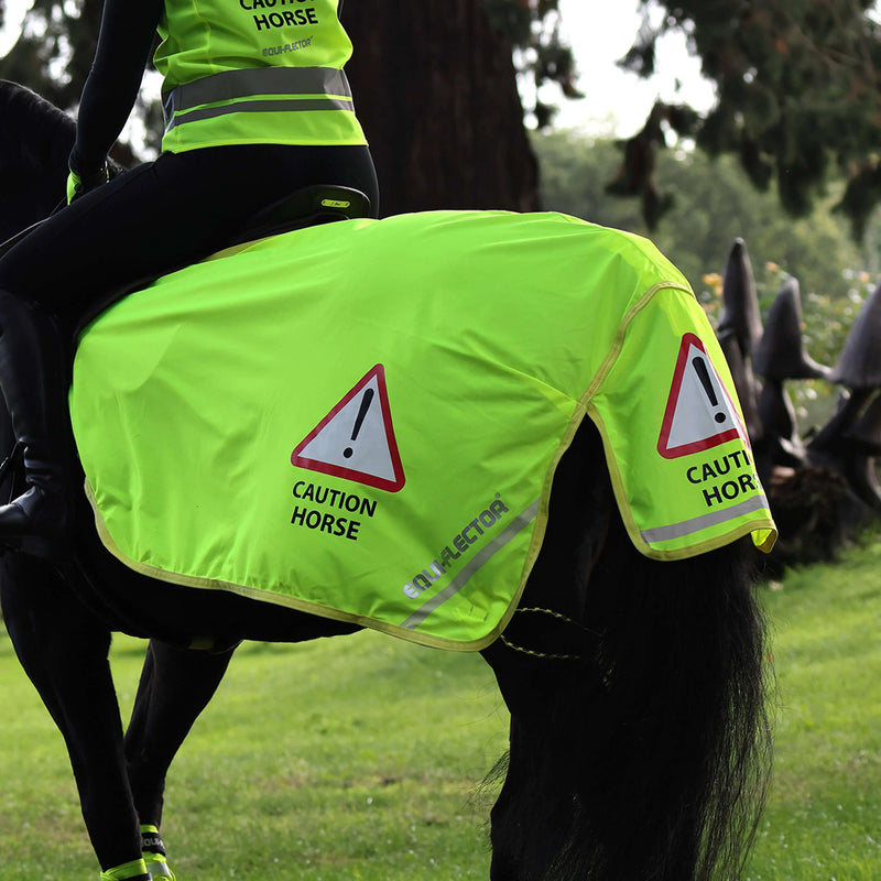 Equi-Flector by Shires Manta de ejercicio Amarillo