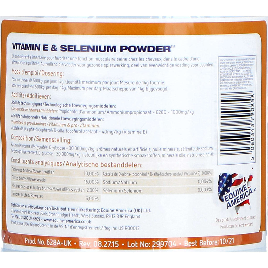 Equine America Vitamina E y Selenio