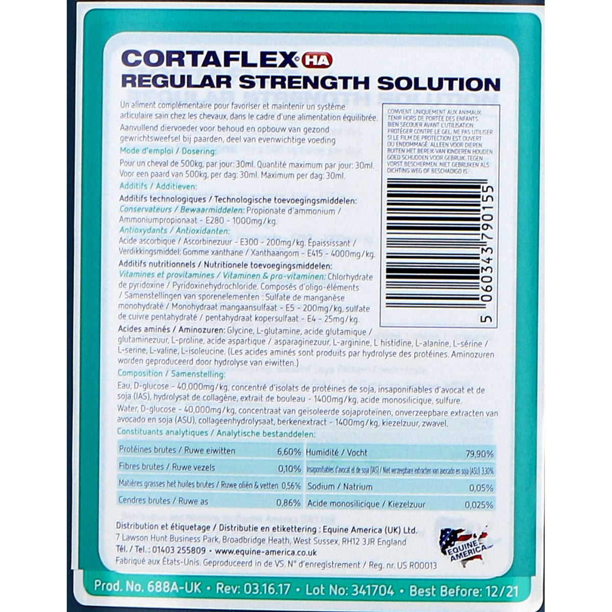 Cortaflex HA Solución Regular