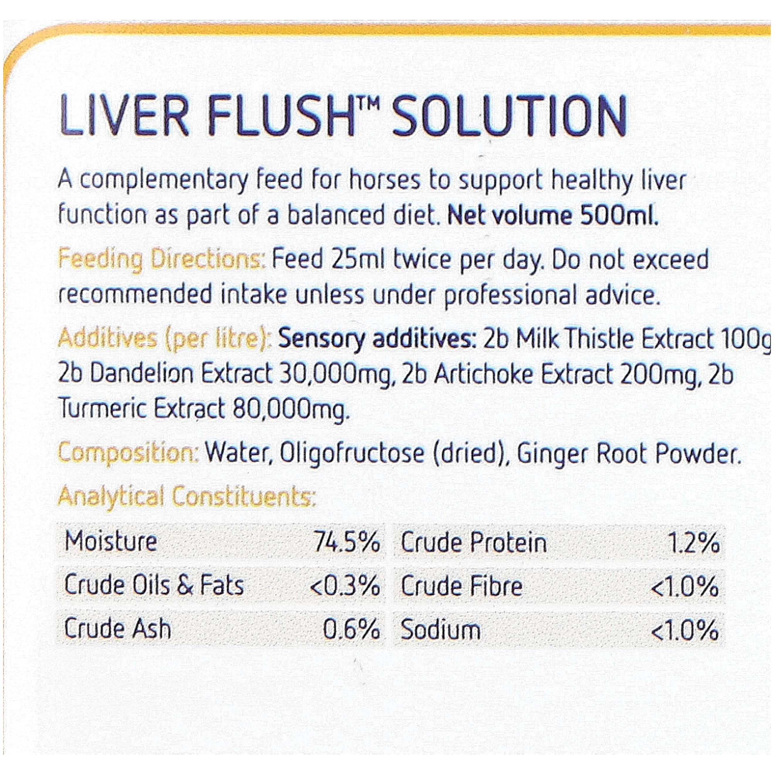 Equine America Liver Flush (Desintoxicación Hepática) Equine America Liver Flush (Desintoxicación Hepática)