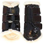 BR Protectores de piernas Majestic Lacquer Marron