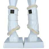 BR Protectores de piernas Majestic Lacquer Blanco