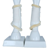 BR Protectores de piernas Majestic Lacquer Blanco