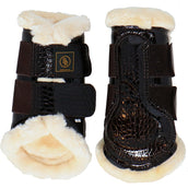 BR Protectores de piernas Majestic Lacquer Marron