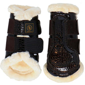 BR Protectores de piernas Majestic Lacquer Marron