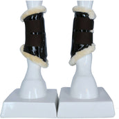 BR Protectores de piernas Majestic Lacquer Marron