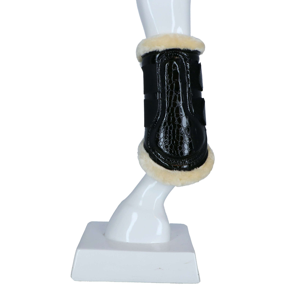 BR Protectores de piernas Majestic Lacquer Negro