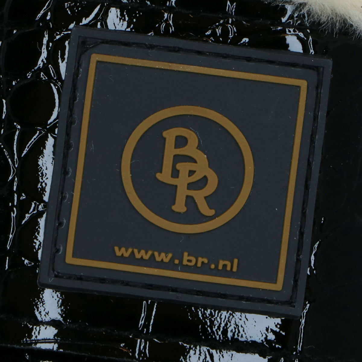BR Protectores de piernas Majestic Lacquer Negro