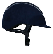 BR Casco de Equitación Sigma Microfibra con Glitter Top VG1 Navy