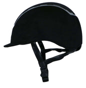 BR Casco de Equitación Sigma Microfibra con Glitter Top VG1 Negro