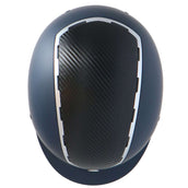 BR Casco de Equitación Sigma Pintado con Carbon Top VG1 Navy