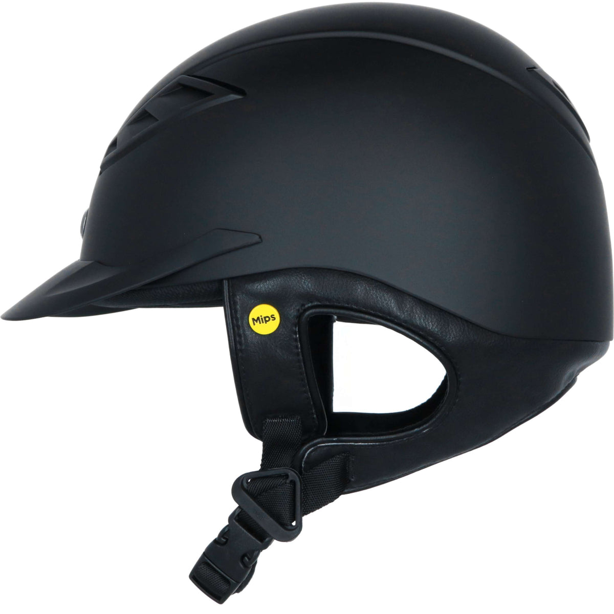 Back on Track Casco EQ3 Lynx Smooth Top Mips Negro