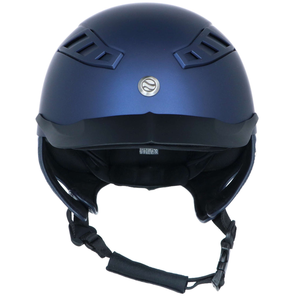 Back on Track Casco EQ3 Lynx Smooth Top Mips Azul