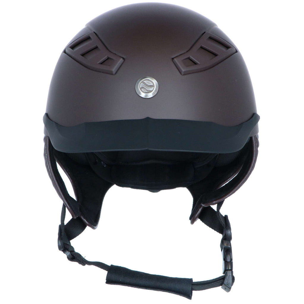 Back on Track Casco EQ3 Lynx Smooth Top Mips Marron
