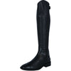 Premiere Botas de Equitación Chesta Cremallera Trasera Pequeña de Cuero Sintético Negro