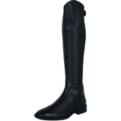 Premiere Botas de Equitación Chesta Cremallera Trasera de Cuero Sintético Negro