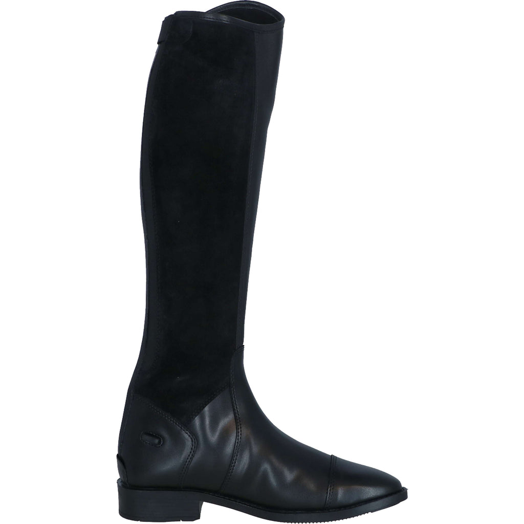 Premiere Botas de Equitación Chesta Cremallera Trasera Pequeña de Cuero Sintético Negro