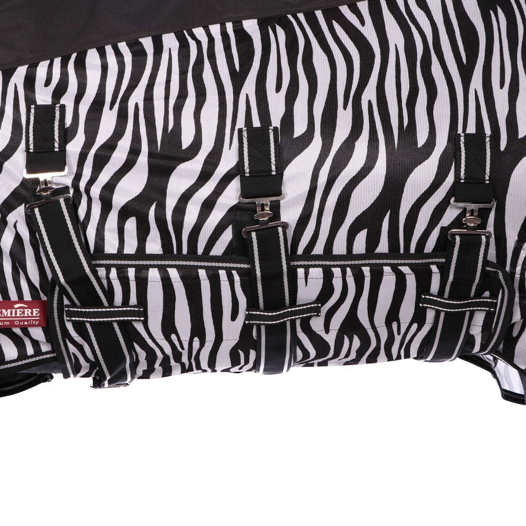 Premiere Manta de Verano 3 in 1 Cuello Integrado Solapa Abdominal Zebra