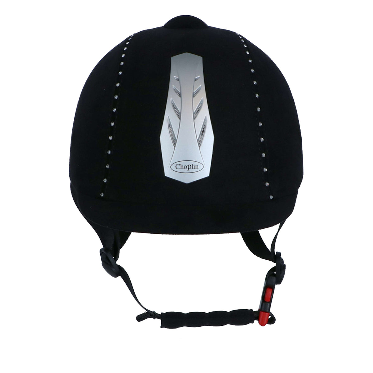 Choplin Casco Aero Strass Ajustable Negro