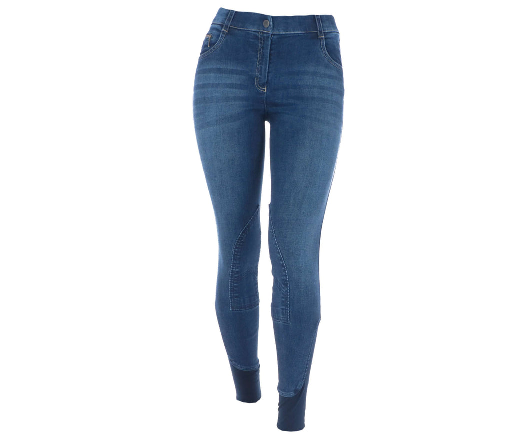 EQUITHÈME Jeans Texas Denim Azul/Beige