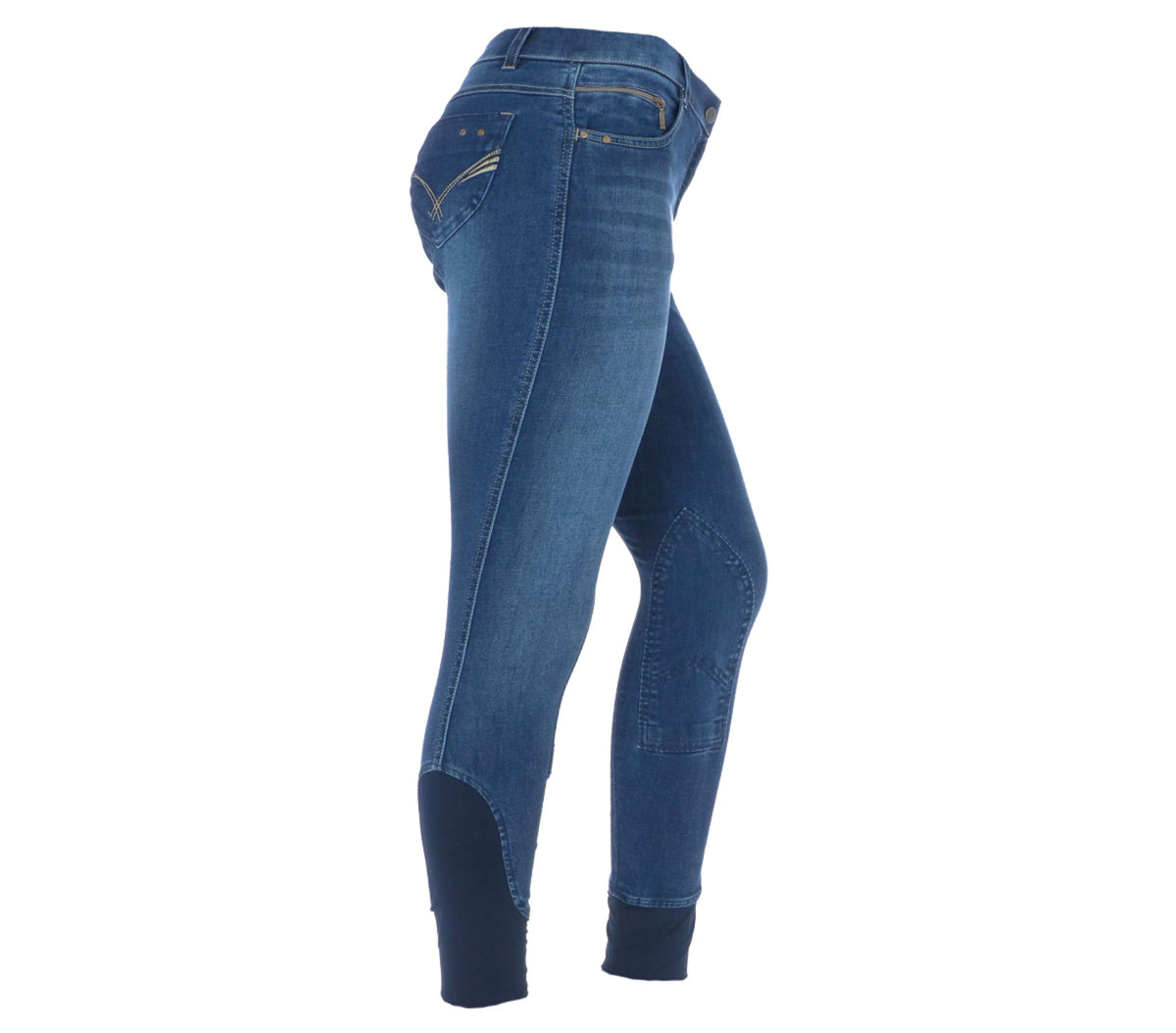 EQUITHÈME Jeans Texas Denim Azul/Beige